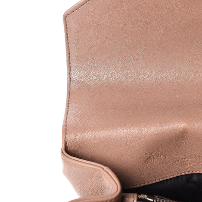 Saint Laurent Sheepskin Matelasse Chevron Monogram Medium College Bag Fard 12 of 15