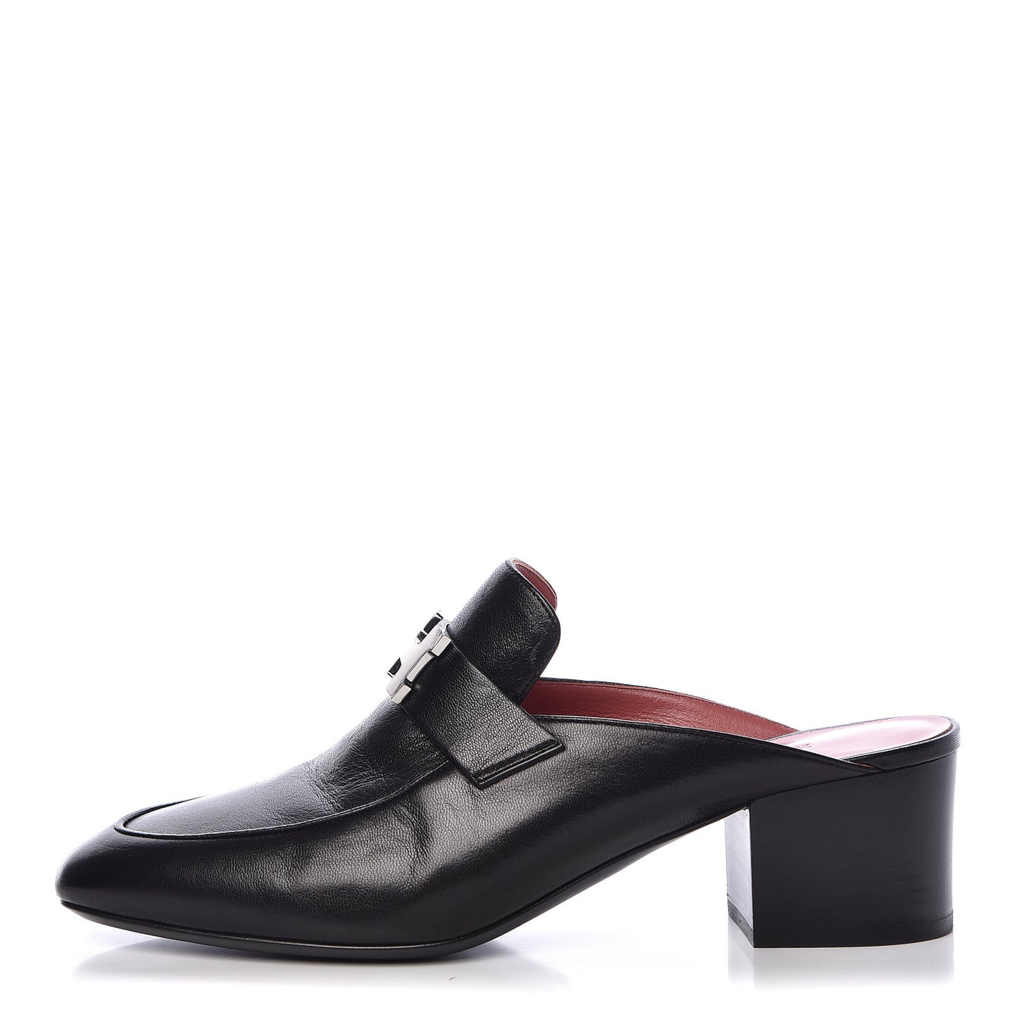 Goatskin Paradis Mules 39 Black