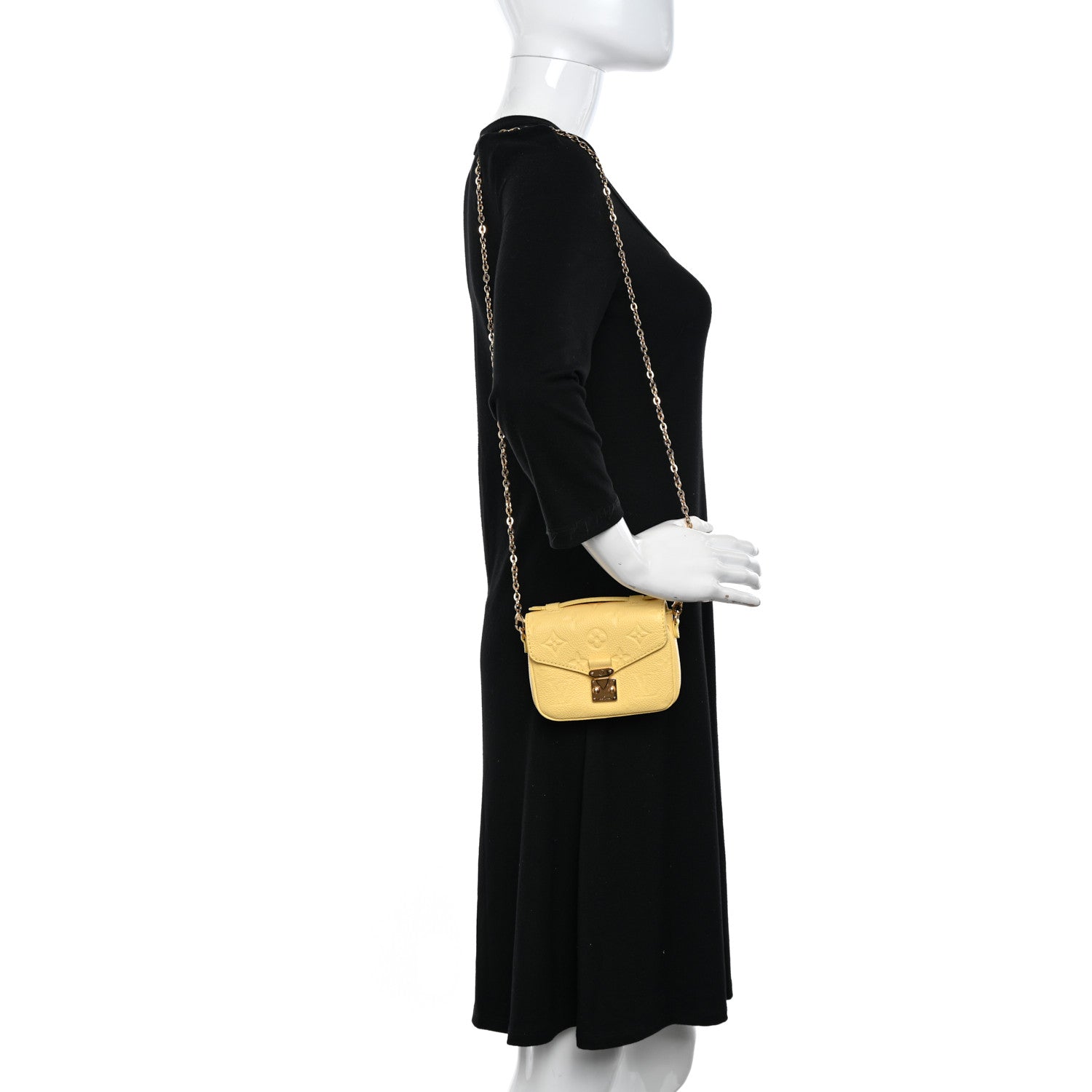 Louis Vuitton Empreinte Micro Metis Jaune 2 of 10