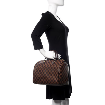 Louis Vuitton Damier Ebene Speedy 30 2 of 10