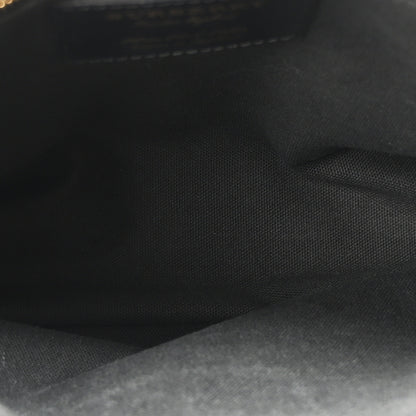 Burberry Grainy Calfskin House Check Two Tone Medium Banner Tote Black Brown 5 of 10