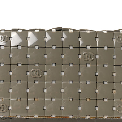 Chanel Tweed Resin Tile Flap Green 8 of 10