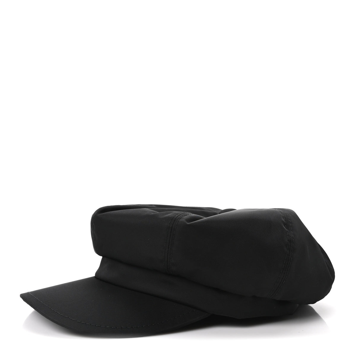 Re-Nylon Newsboy Hat L Black