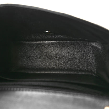 Chanel Lambskin Quilted Mini Square Flap Black 5 of 10