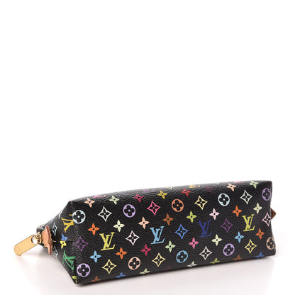 Louis Vuitton Monogram Multicolor Cosmetic Pouch Black Grenade 4 of 7