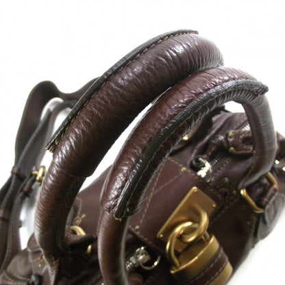 Chloe Leather Paddington Chocolate 5 of 18