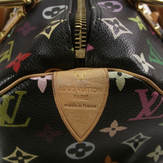 Monogram Multicolor Speedy 30 Black