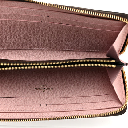 Louis Vuitton Monogram Clemence Wallet Rose Ballerine 5 of 6