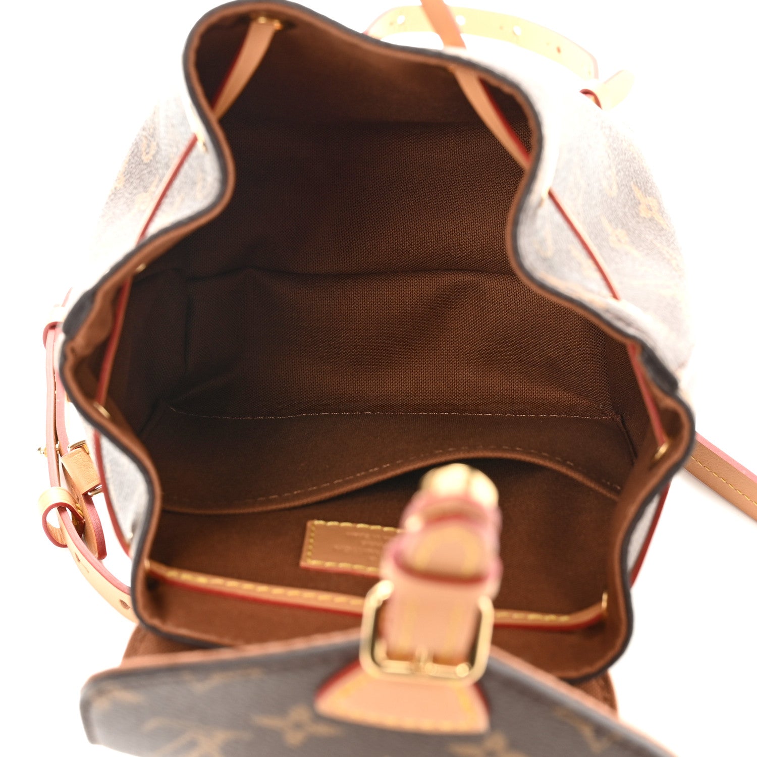 Louis Vuitton Monogram Montsouris BB Backpack Natural 5 of 11