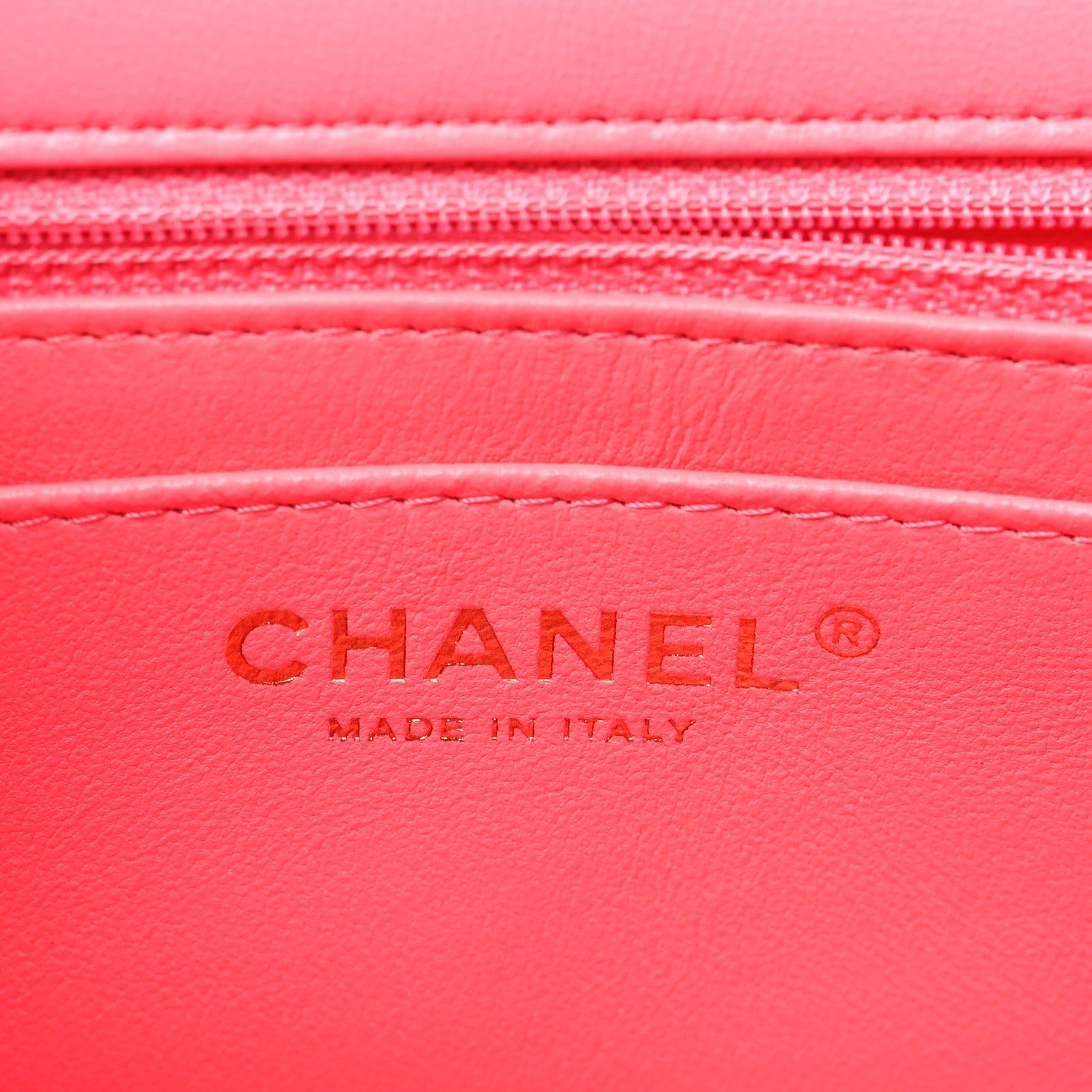 Chanel Lambskin Quilted Mini Rectangular Flap Pink 6 of 10