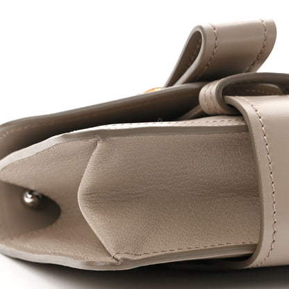 Chloe Shiny Goatskin Calfskin Mini Aby Chain Shoulder Bag Motty Grey 8 of 9