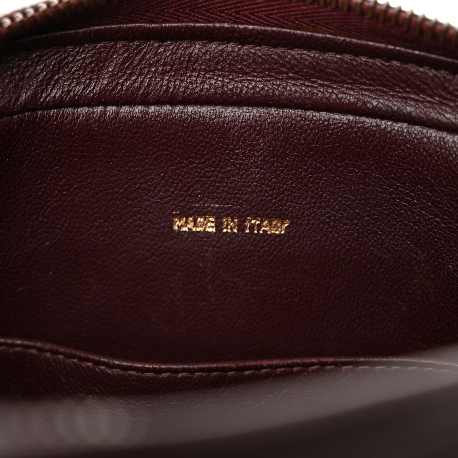Chanel Lambskin Quilted Tassel CC Camera Case Burgundy 6 of 18