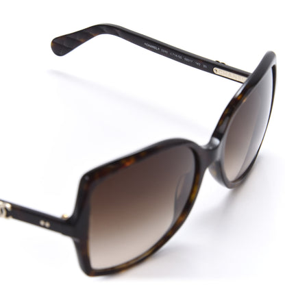 Chanel Square CC Logo Sunglasses 5245 Tortoise 7 of 9