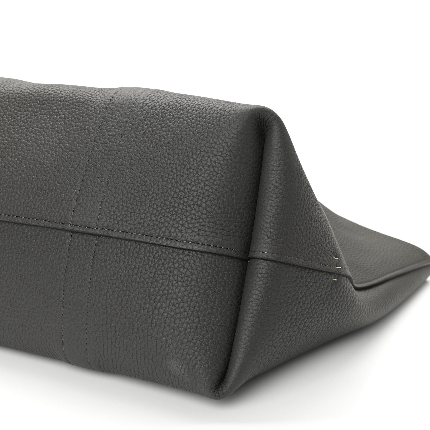 Moynat Taurillon Gex Calfskin Duo Reversible Tote Greige Zinc 10 of 10