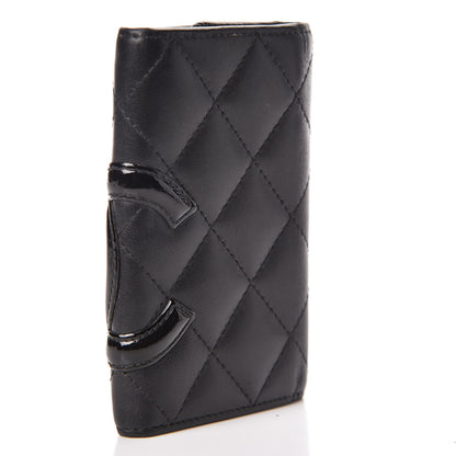 Chanel Calfskin Quilted Cambon 6 Key Holder Black 4 of 10