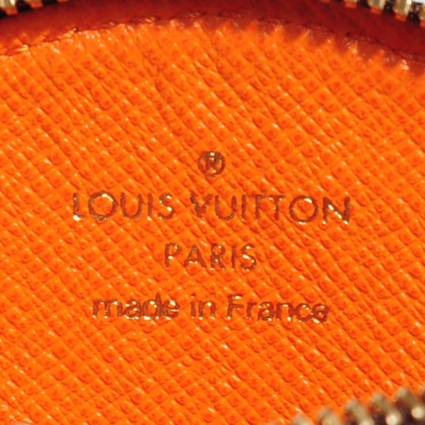 Monogram Groom Round Coin Purse