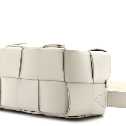 Bottega Veneta Lambskin Maxi Intrecciato Small Brick Cassette Bag Agate Grey 10 of 10