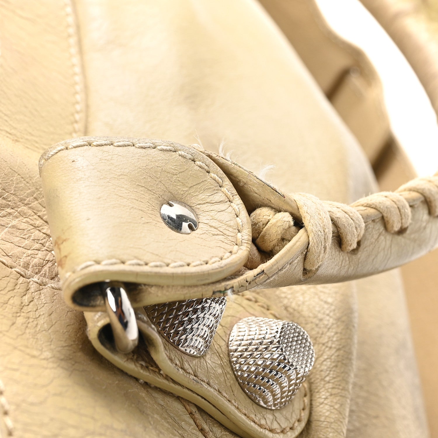 Balenciaga Agneau Giant 21 Silver Hardware City Sahara 12 of 16