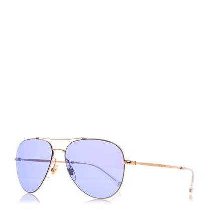Gucci Metal Aviator Sunglasses 1 of 8