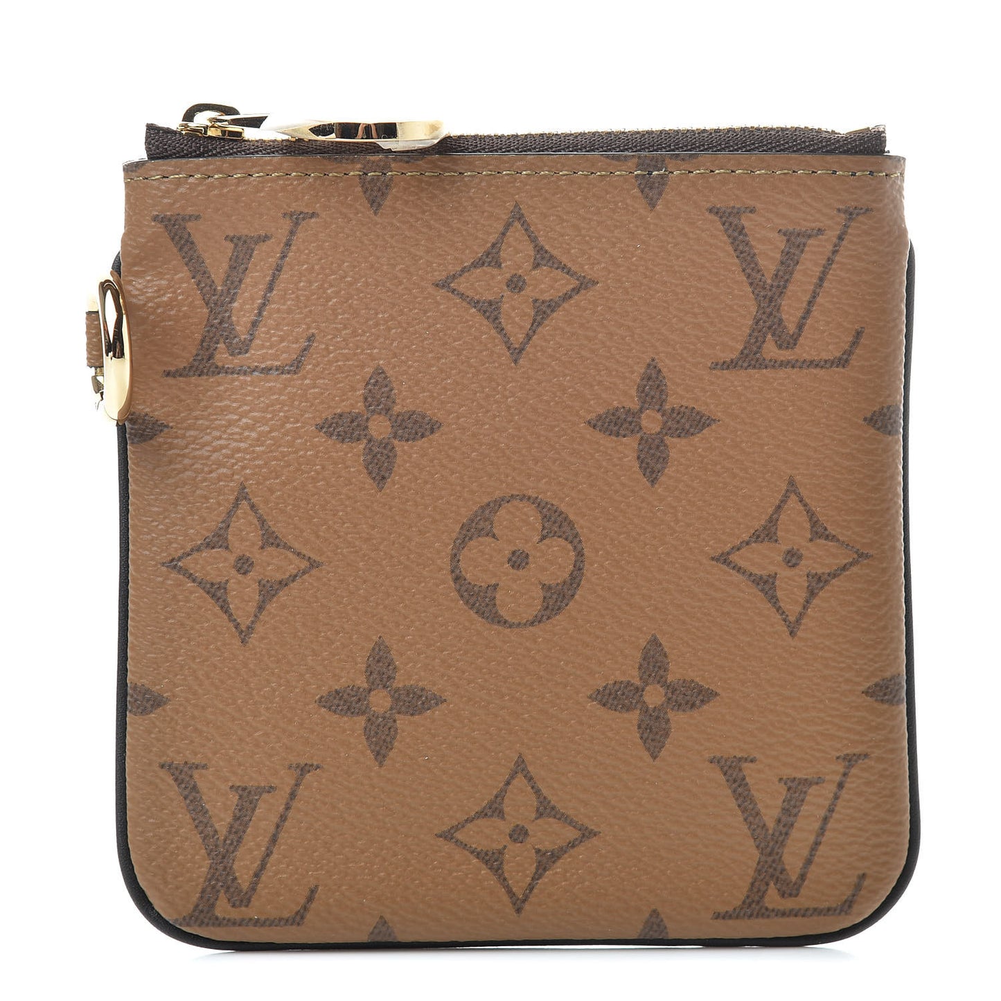 Reverse Monogram Trio Square Pouch