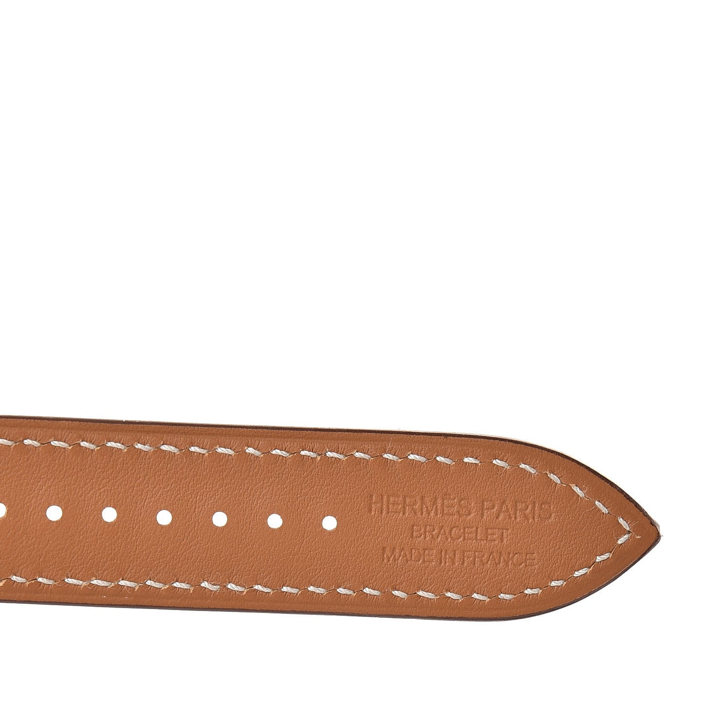 Hermes Barenia 40mm Apple Watch Double Tour Band Fauve 3 of 7