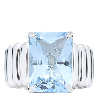 John Hardy Sterling Silver Blue Topaz Batu Bedeg Ring 55 7.25 1 of 6