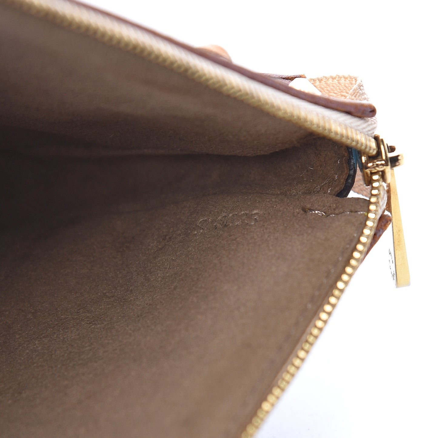 Monogram Multicolor Pochette Accessories Black