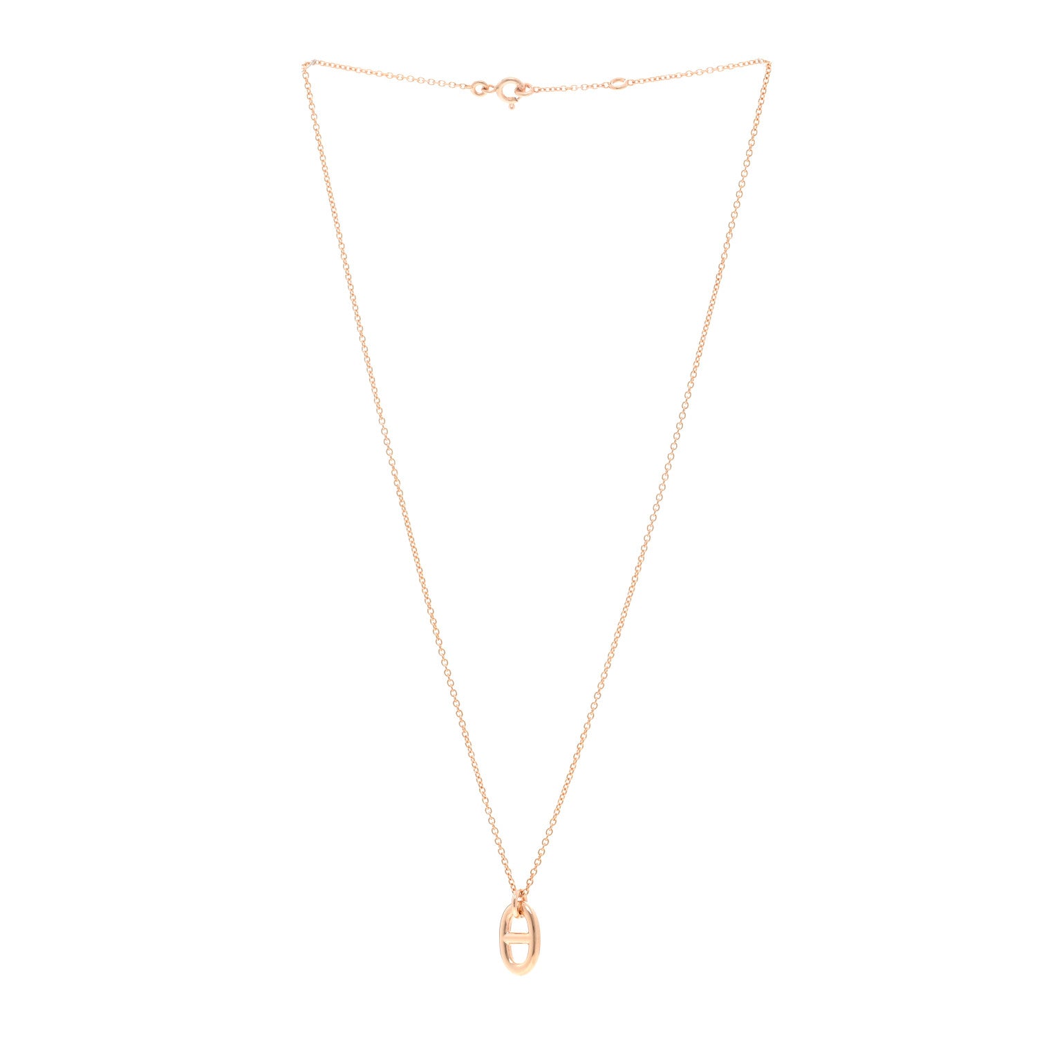 Hermes 18K Rose Gold PM Farandole Pendant Necklace 3 of 6