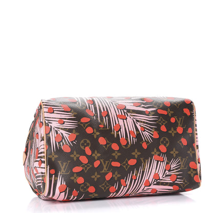 Louis Vuitton Monogram Jungle Dots Speedy 30 Sugar Pink Poppy 3 of 9