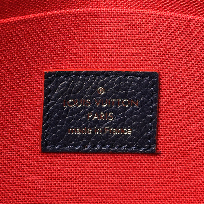 Louis Vuitton Empreinte Pochette Felicie Chain Wallet Marine Rouge 7 of 10