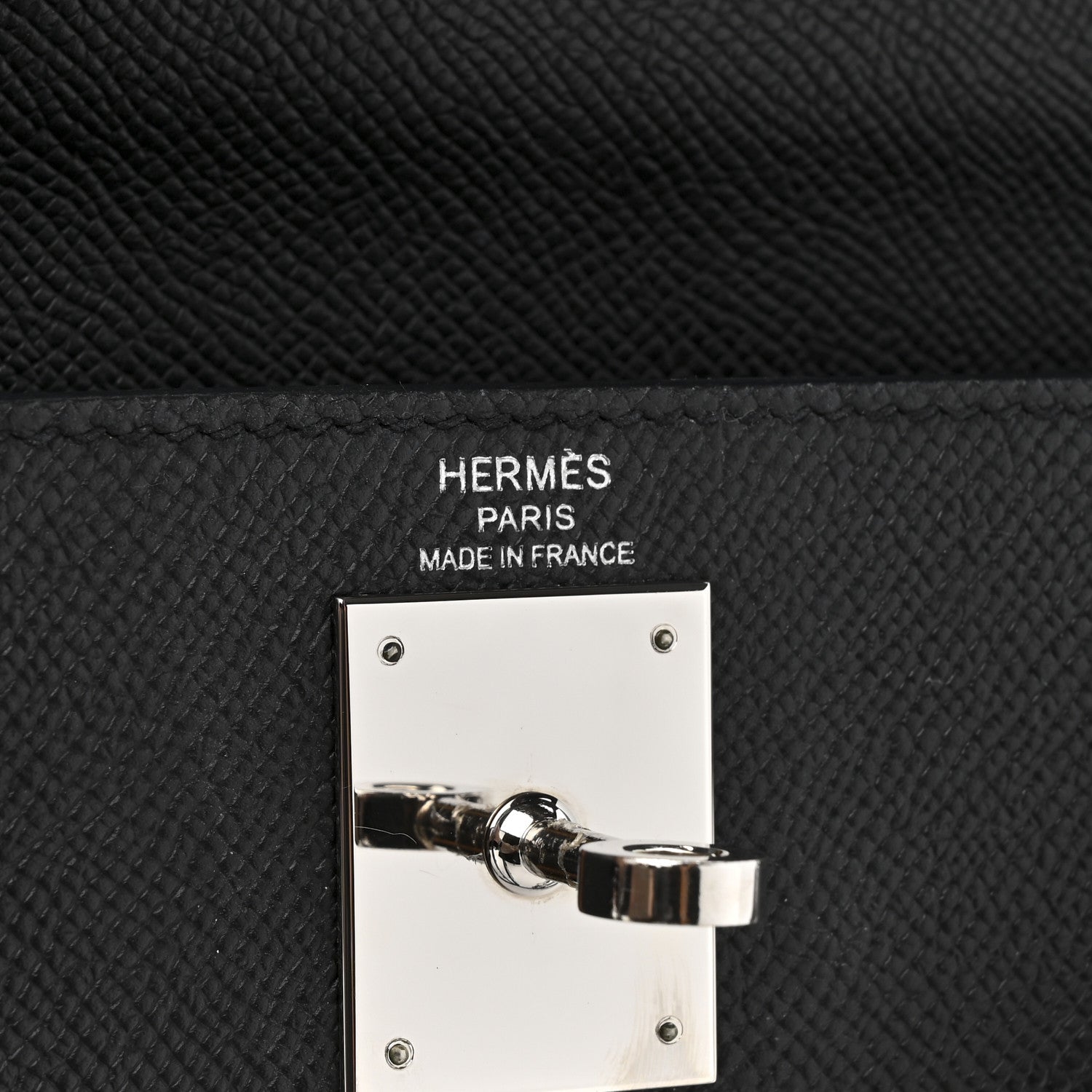 Hermes Epsom Kelly Sellier 28 Black 6 of 14