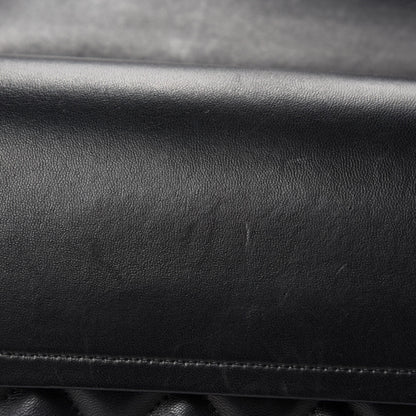 Chanel Lambskin Quilted Jumbo Double Flap Black 10 of 15