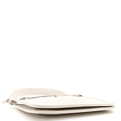 Gucci Calfskin Horsebit Slim Shoulder Bag White 4 of 11