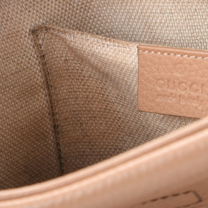 Gucci Pebbled Calfskin Small Soho Disco Bag Camelia 12 of 20