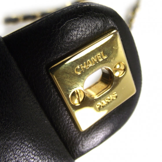 Chanel Vintage Lambskin Medium Flap Bag 9 of 13