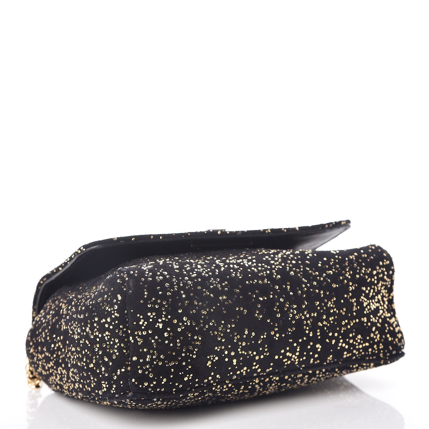 Jimmy Choo Glitter Mini Ruby Chain Crossbody Black 4 of 12