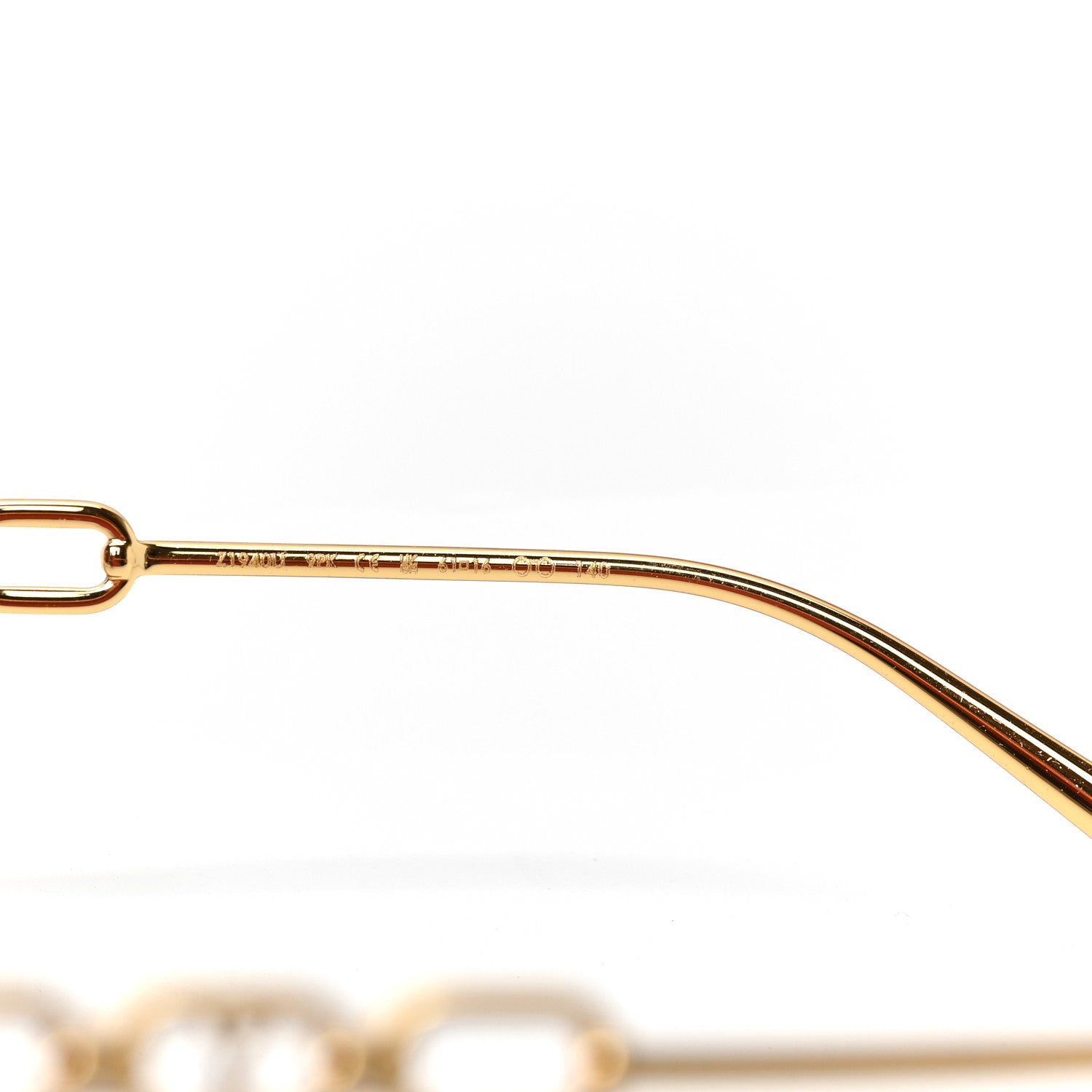 Louis Vuitton Metal My LV Chain Two Square Sunglasses Z1940U Pink 5 of 6