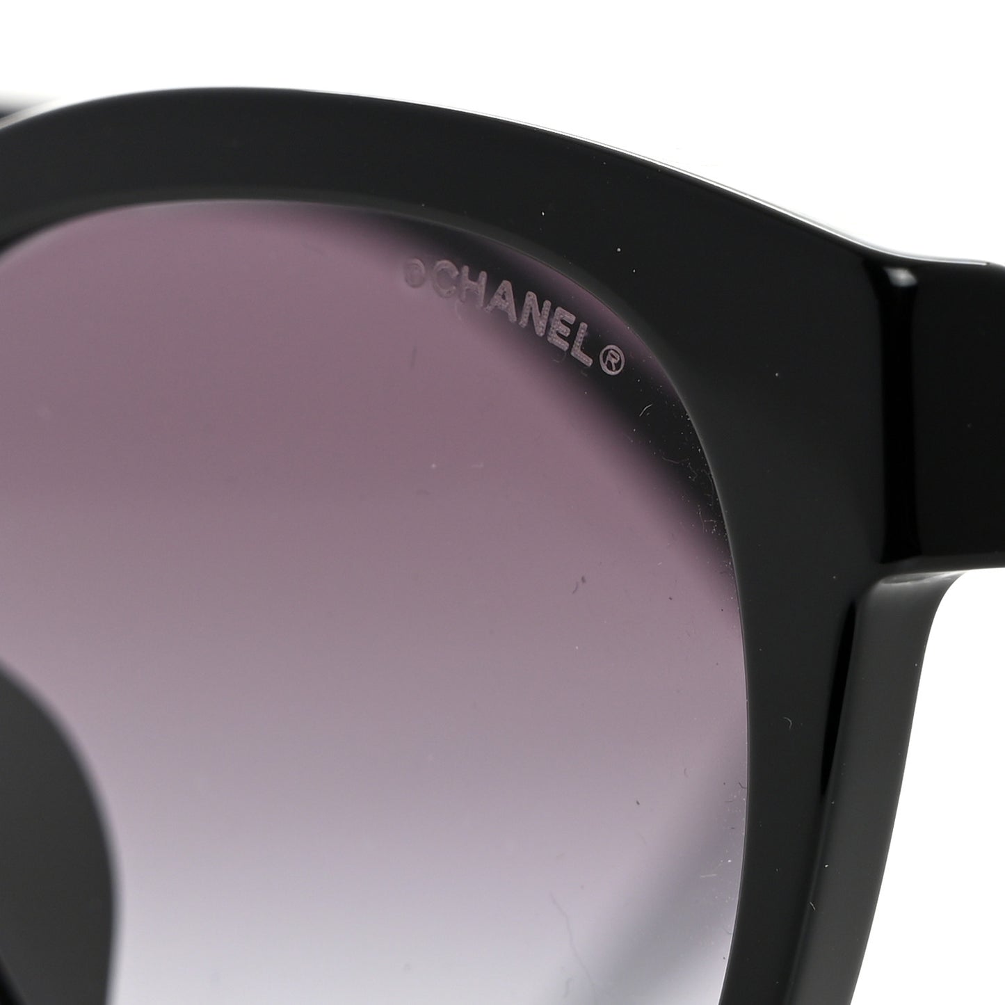 Acetate CC Butterfly Sunglasses 5414-A Black