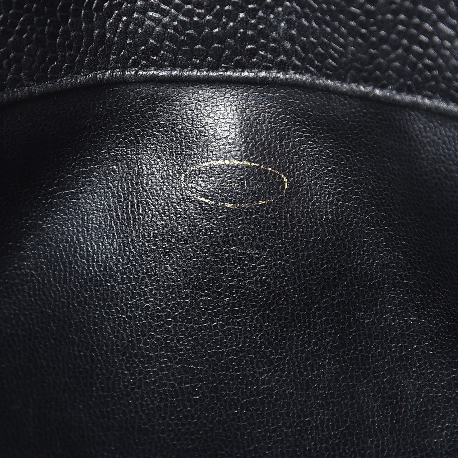Chanel Caviar CC Drawstring Shoulder Bag Black 7 of 12