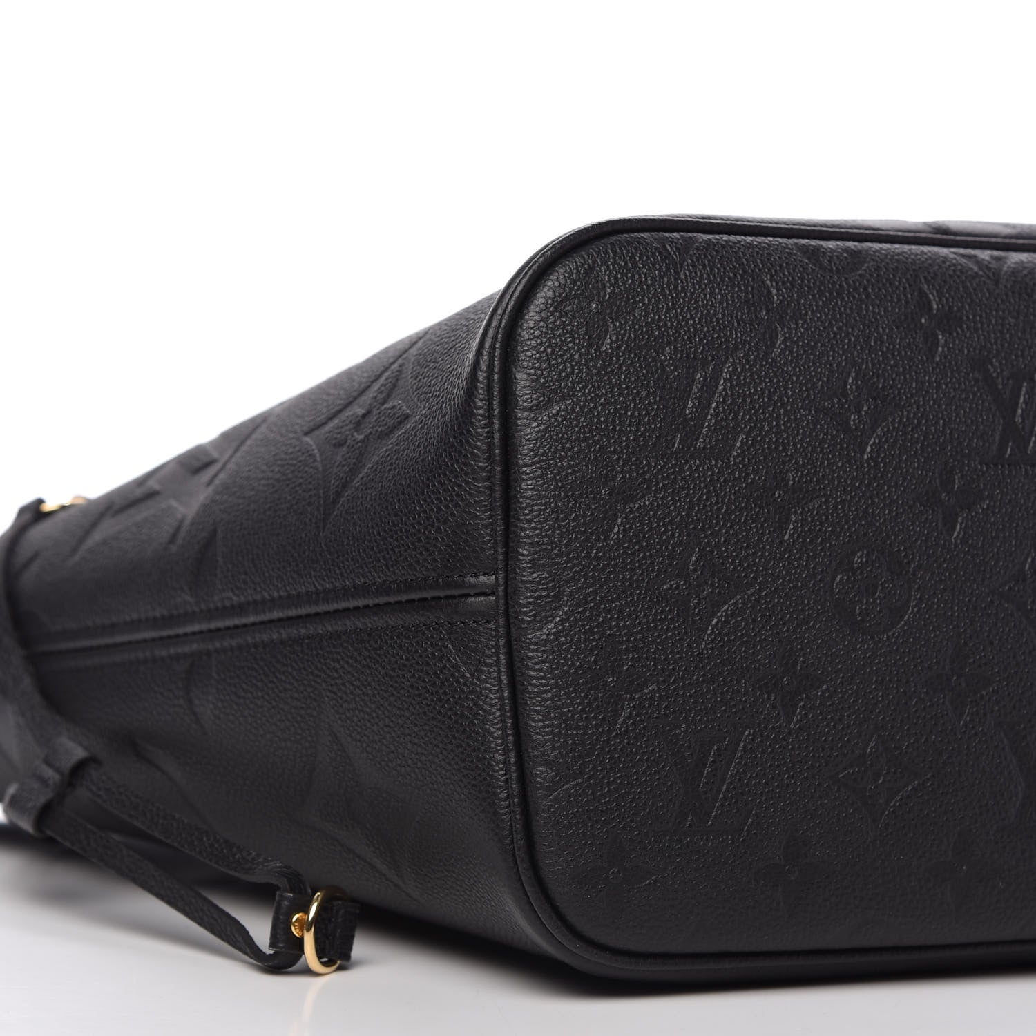 Louis Vuitton Empreinte Monogram Giant Neverfull MM Black 6 of 10