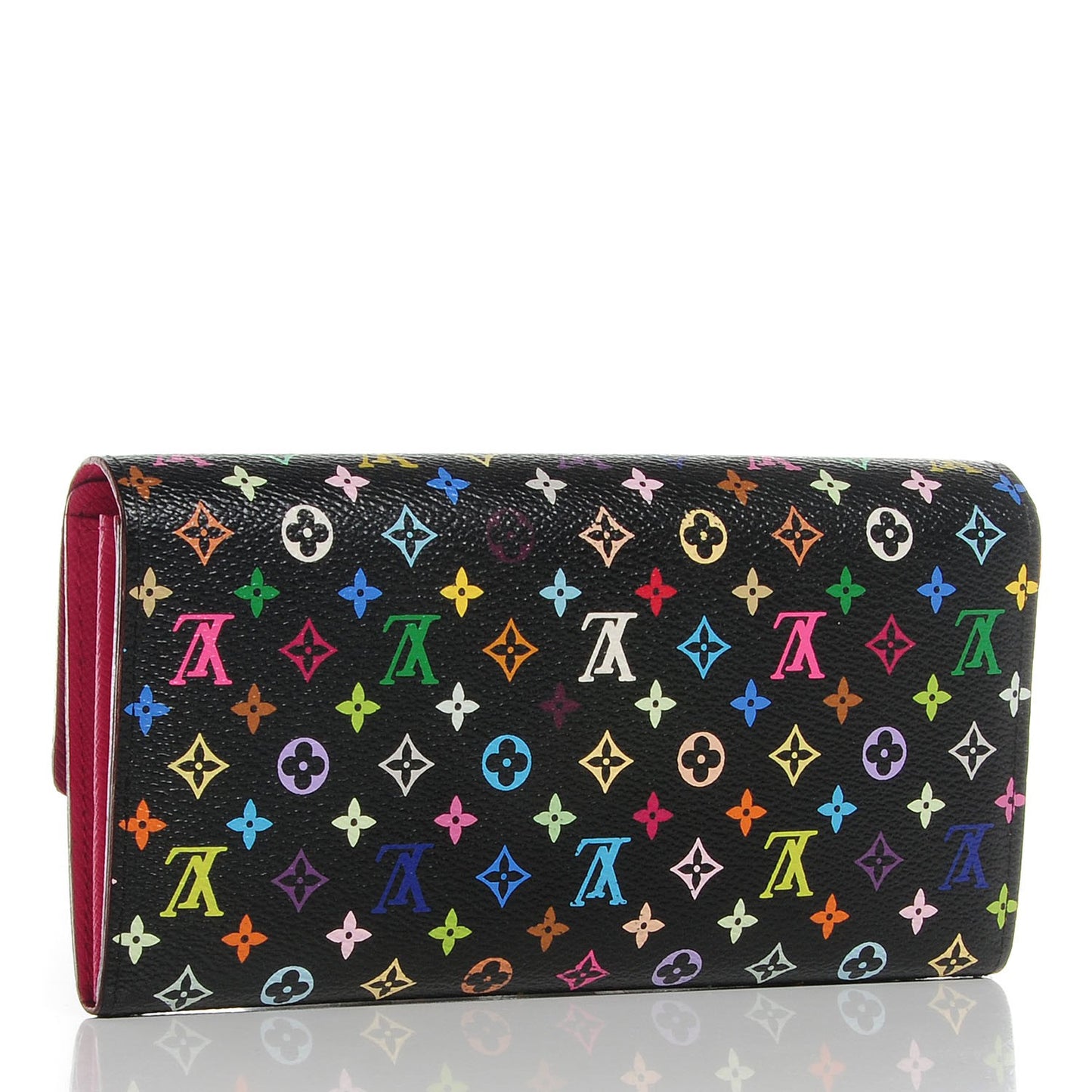 Monogram Multicolor Sarah Wallet Black Grenade