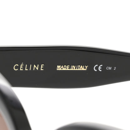Celine New Audrey Sunglasses CL 41805/S Black 5 of 10