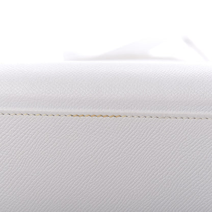 Hermes Epsom Kelly Sellier 40 White 43 of 48
