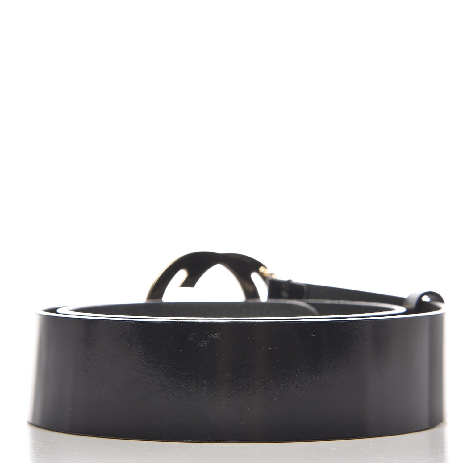 Gucci Calfskin Interlocking G 40mm Belt 80 32 Black 3 of 6