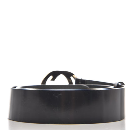 Gucci Calfskin Interlocking G 40mm Belt 80 32 Black 3 of 6