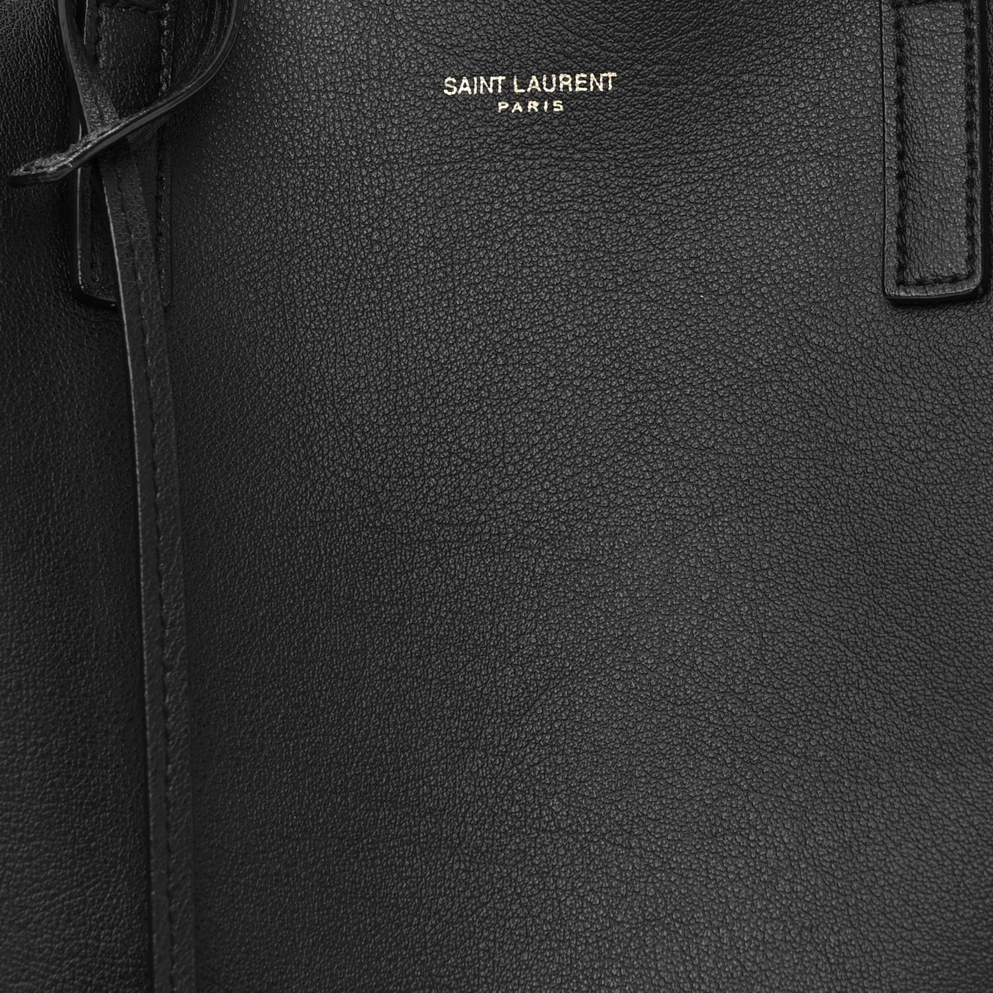 Calfskin Toy Shopping Tote Black