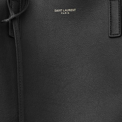 Saint Laurent Calfskin Toy Shopping Tote Black 8 of 10