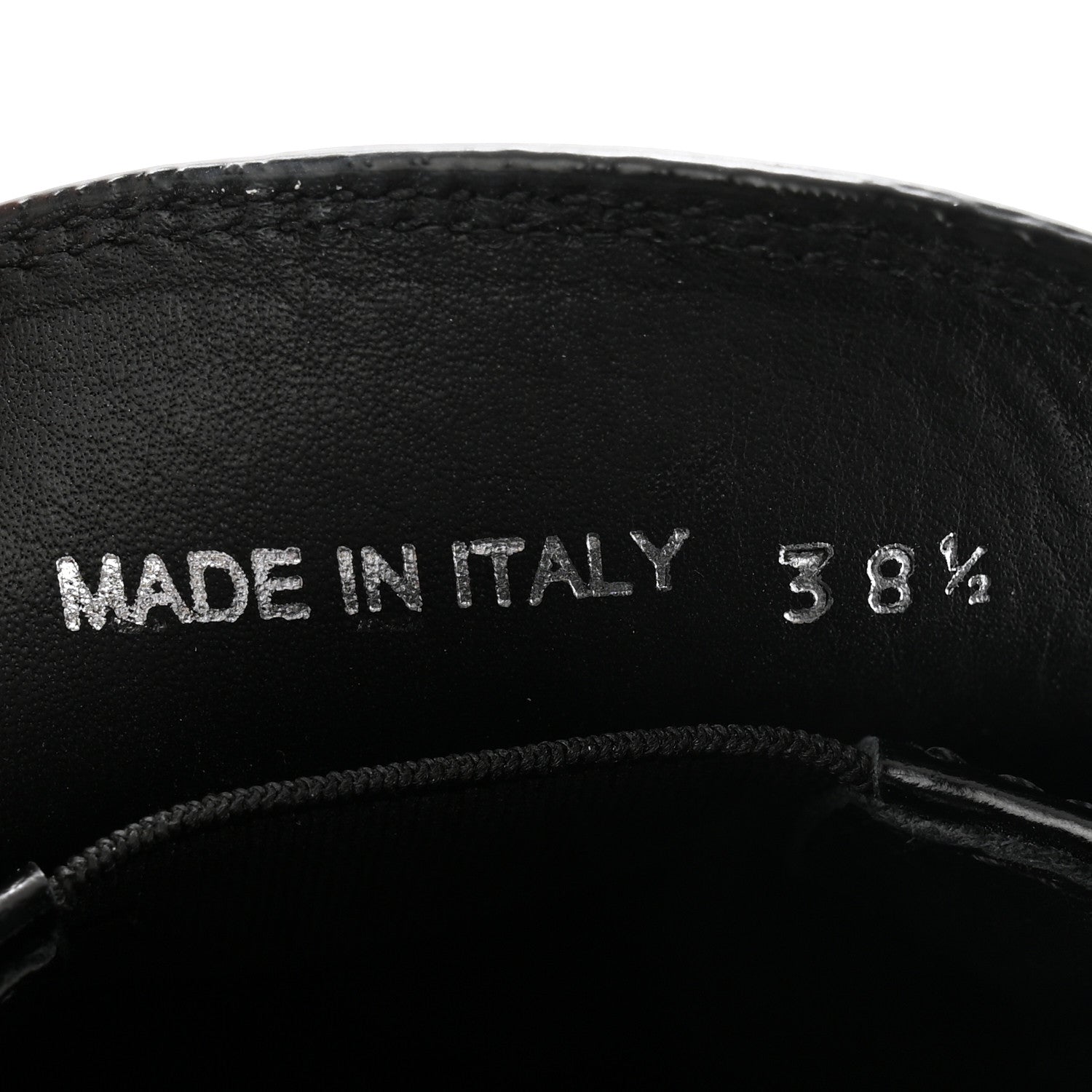 Prada Spazzolato Metal Triangle Logo 50mm Loafers 38.5 Black 8 of 13