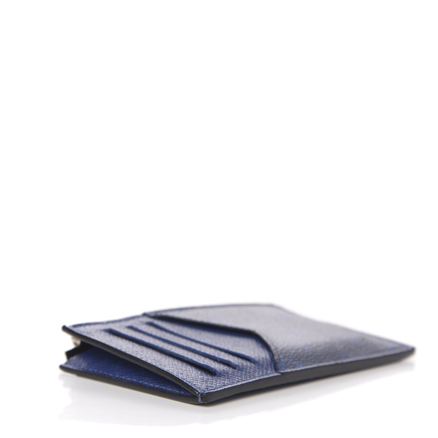 Louis Vuitton Monogram Taiga Coin Card Holder Cobalt 4 of 7