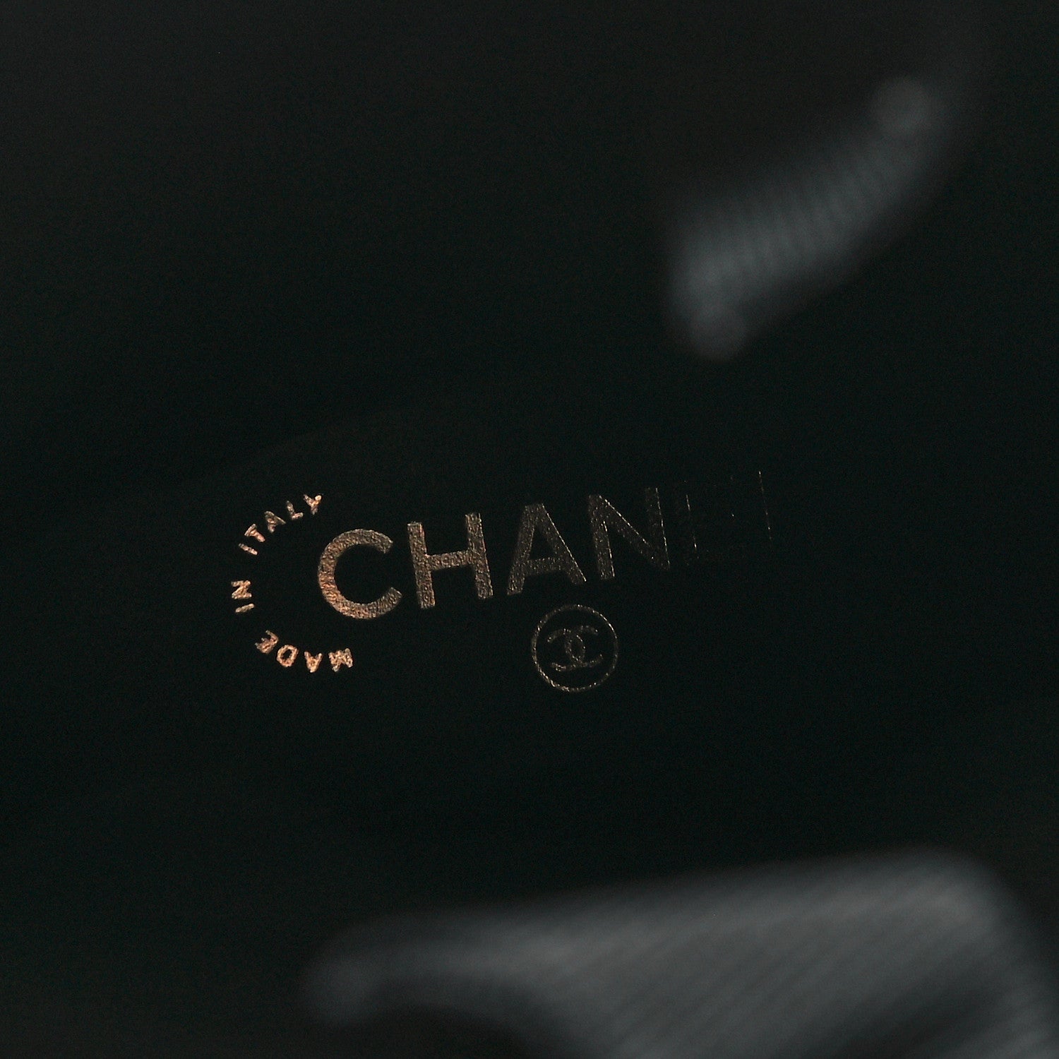 Chanel Shiny Calfskin CC Mid Calf Boots 37 Black 6 of 7
